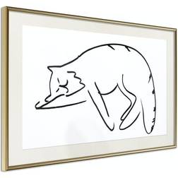 Arkiio Affisch Cat's Dreams [Poster] 60x40 Poster